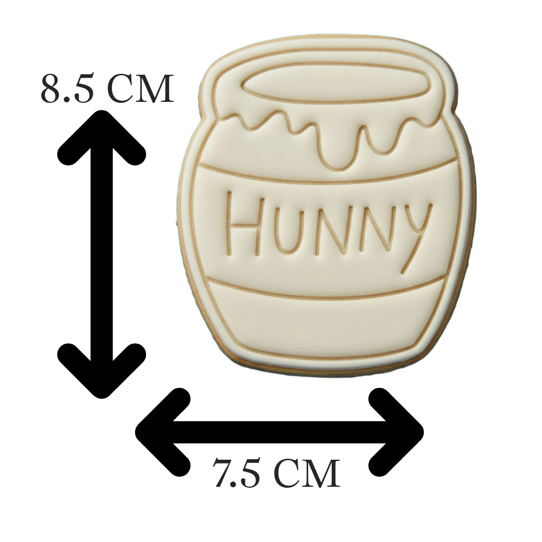 Hunny Pot Cookie Cutter and Embosser Set | Winnie the Pooh Honey Pot Baby Shower