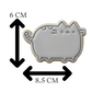 Chubby Cat (Pusheen) Cookie Cutter & Embosser Stamp