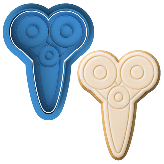 Scissors Cookie Cutter & Embosser – Teacher & Craft Cookie Design