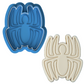 Spider Logo Cookie Cutter with Embosser