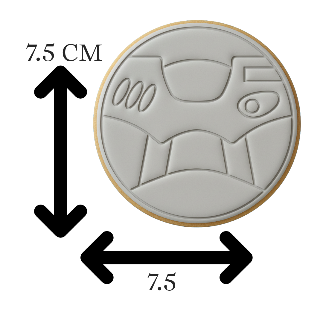 Toy Story Buzz Lightyear Inspired Cookie Cutter and Embosser | Space Ranger Suit Cookie