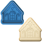 Gingerbread House Cookie Cutter & Embosser – Christmas Holiday Cookie Design