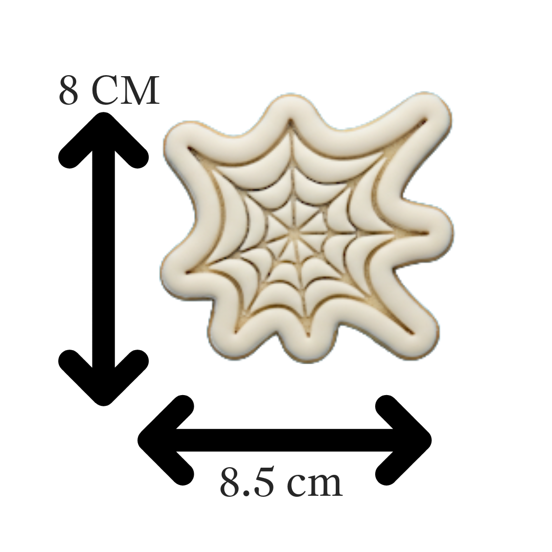 Spider-Man Web Cookie Cutter with Embosser
