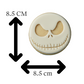 Jack Skellington Face Cookie Cutter with Embosser – Halloween Nightmare Before Christmas