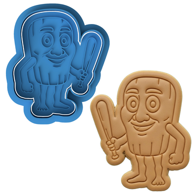 Tung Tung Sahur Cookie Cutter and Embosser | Brainrot The Batter Ramadan Meme