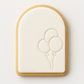 Arch Balloon Cookie Cutter & Embosser Set