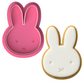 Miffy Bunny Face Cookie Cutter & Embosser Set