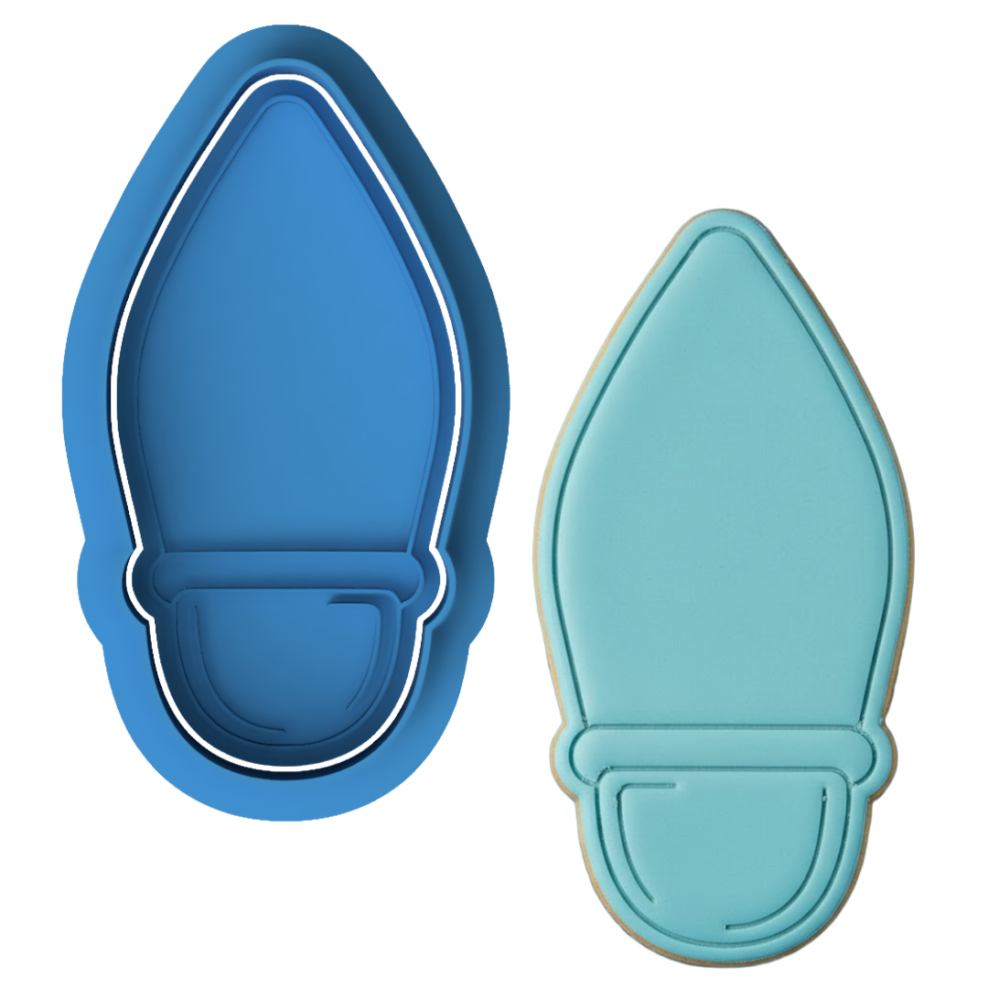 Toy Story Woody's Boot Cookie Cutter and Embosser | Cowboy Boot Cookie