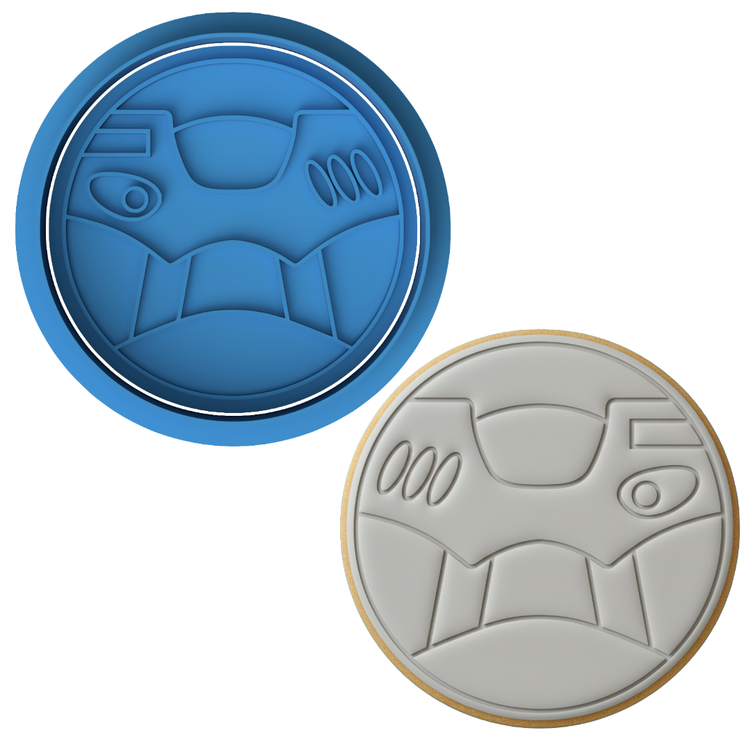 Toy Story Buzz Lightyear Inspired Cookie Cutter and Embosser | Space Ranger Suit Cookie