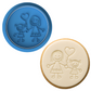 Mother and Daughter Cookie Embosser