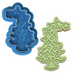 Whimsical Christmas Tree Cookie Cutter and Embosser Set | Whoville, Holiday, Grinchmas