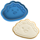 Winking Dumpling Cookie Cutter & Embosser Stamp