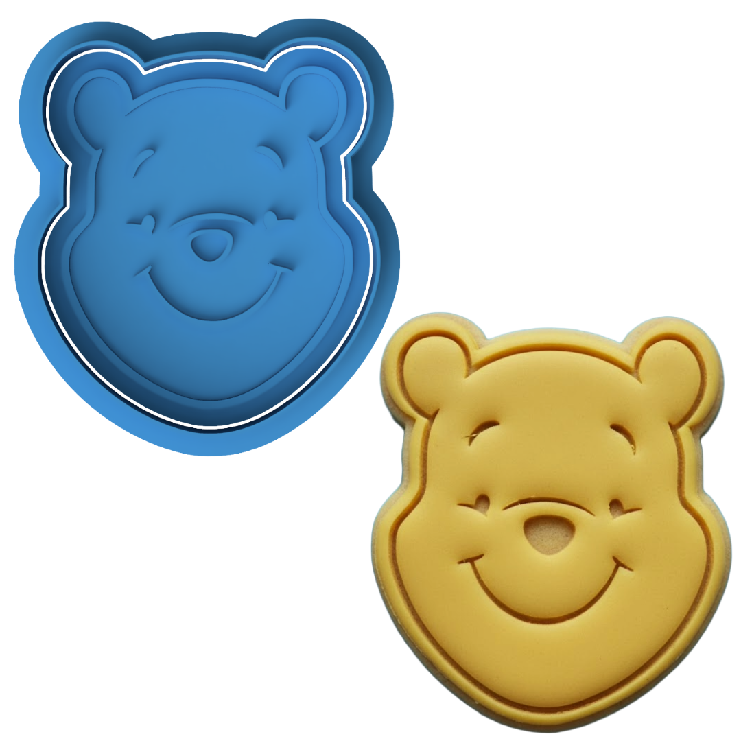 Silly Old Bear (Pooh) Cookie Cutter & Embosse r Stamp (Classic & Baby Shower)