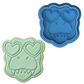 T-Rex with Heart Sunglasses Cookie Cutter and Embosser Stamp | Dinosaur Valentine, Cool Dino, Kids Party