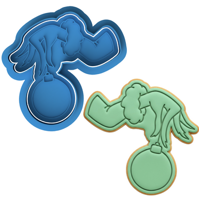 Grinch Hand Stealing Ornament Cookie Cutter and Embosser Set | Christmas, Holiday