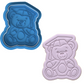 Graduation Teddy Bear Cookie Cutter and Embosser Stamp Set | Grad Cap, Cute Bear