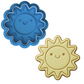 Cute Smiling Sun Cookie Cutter and Embosser Stamp Set | Sunshine, Summer, Kawaii