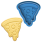 Pizza Slice Cookie Cutter and Embosser Stamp | Pepperoni Pizza, Fast Food, Valentine's Day Pun