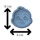 JJ Cookie Cutter & Embosser Cocomelon Cartoon Character