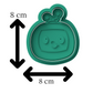 Cocomelon TV Logo Cookie Cutter & Embosser