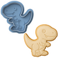 Velociraptor Dinosaur Cookie Cutter & Embosser Biscuit Stamp