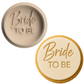 Bride To Be Cookie Embosser & Cutter Set – Bridal Shower