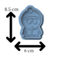 Stan Cookie Cutter & Embosser South Park Cartoon Character