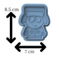 Kyle Cookie Cutter & Embosser South Park Cartoon Character