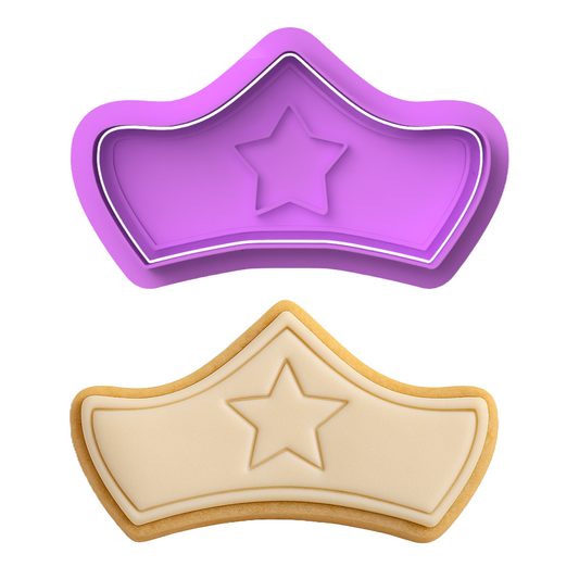 Wonder Woman Tiara Cookie Cutter & Embosser