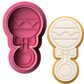 Baby Rattle Cookie Cutter & Embosser Set