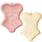Wonder Woman Corset Cookie Cutter & Embosser Superhero Party Biscuit Stamp