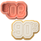 90’s Cookie Cutter & Embosser Set – Retro Party Theme