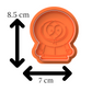 Kenny Cookie Cutter & Embosser South Park Cartoon Character