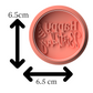 Happy Birthday Cookie Cutter & Embosser Stamp V1