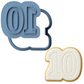 2-DIGIT Number 10 Cookie Cutter & Stamp