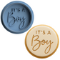 It’s a Boy Cookie Embosser & Cutter Set – Baby Shower