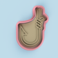 Fishing Hook Cookie Cutter and Stamp Embosser
