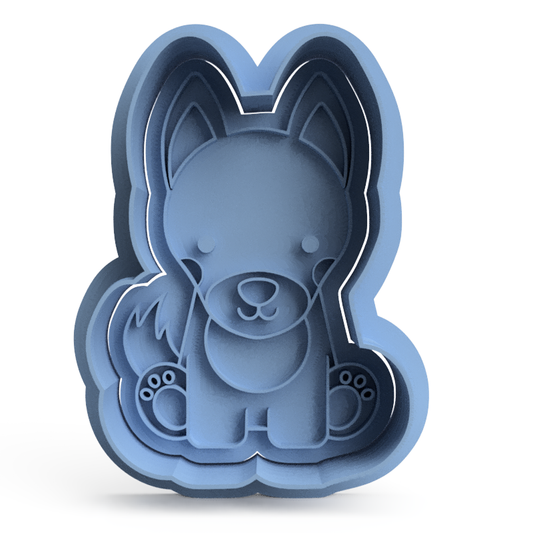 Dingo Cookie Cutter & Stamp V2