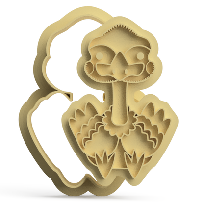 Emu Cookie Cutter & Stamp V2