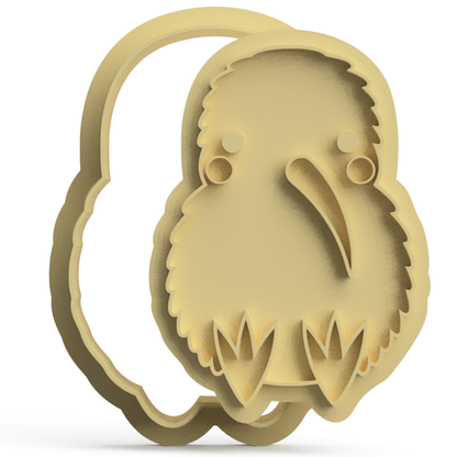 Kiwi Cookie Cutter & Stamp V2