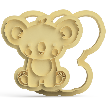 Koala Cookie Cutter & Stamp V2