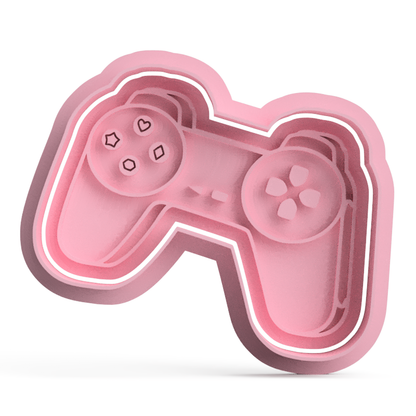 Classic Gamer Cutter Cookie Cutter & Stamp