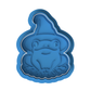 Frog Witch Cookie Cutter & Embosser Halloween Biscuit Stamp