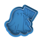 Boo Ghost Cookie Cutter & Embosser Halloween Biscuit Stamp