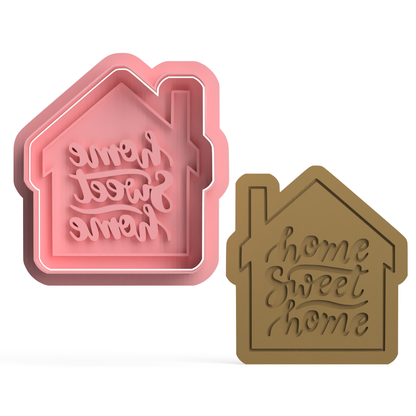 Home Sweet Home Cookie Cutter & Stamp