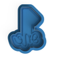 Script One Cookie Cutter and Embosser | First Birthday Party Cookie Stamp