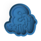 Script Three Cookie Cutter and Embosser | 3rd Birthday Cookie Stamp