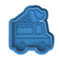 Ice Cream Truck Cookie Cutter & Embosser Sweet Treats Biscuit Stamp