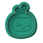 Cocomelon TV Logo Cookie Cutter & Embosser