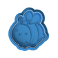 Cute Bee Cookie Cutter | Chubby Bumblebee Embosser